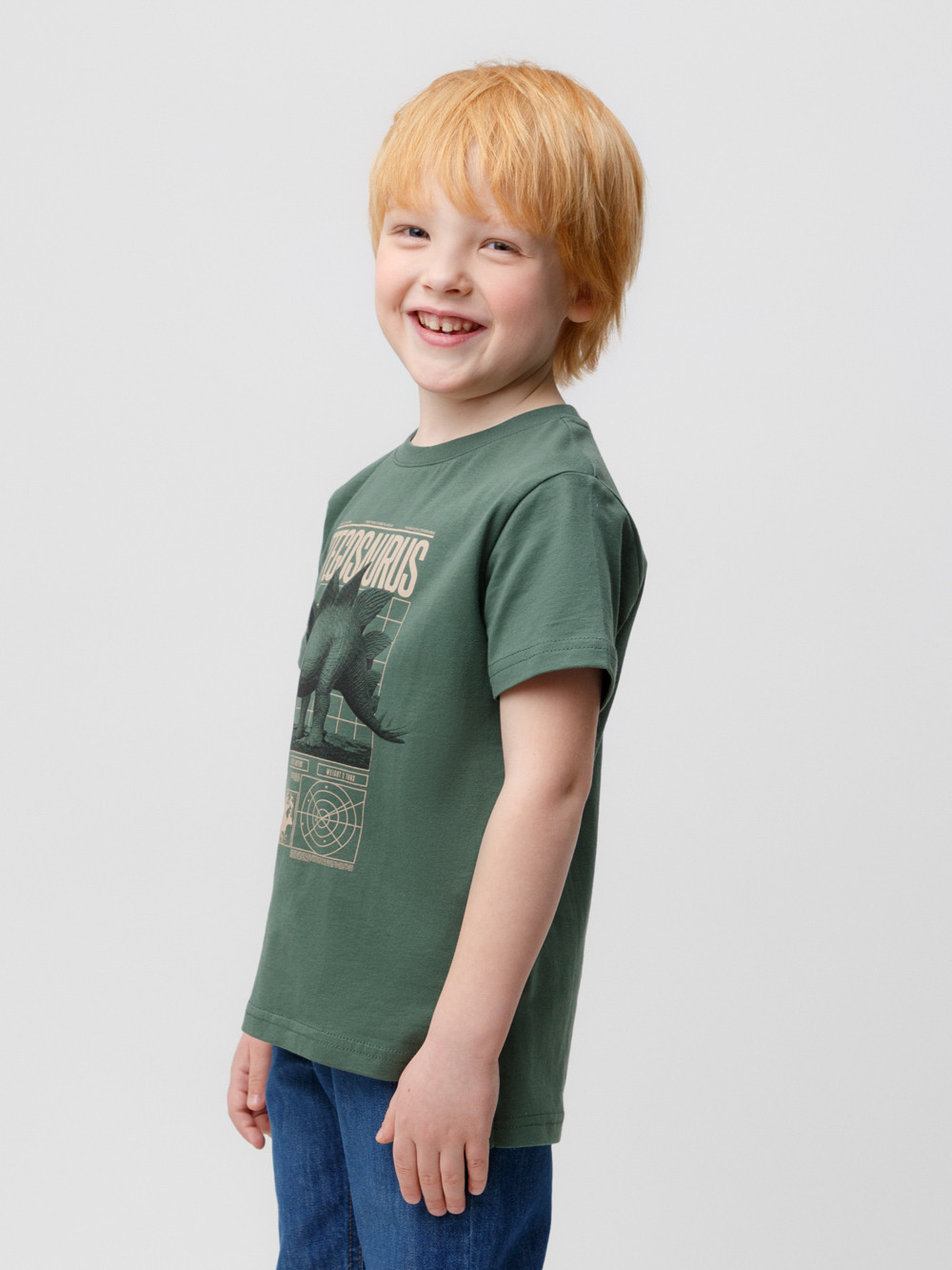 Футболка для мальчика, артикул: КР 301857, цвет: зеленый, фото 2