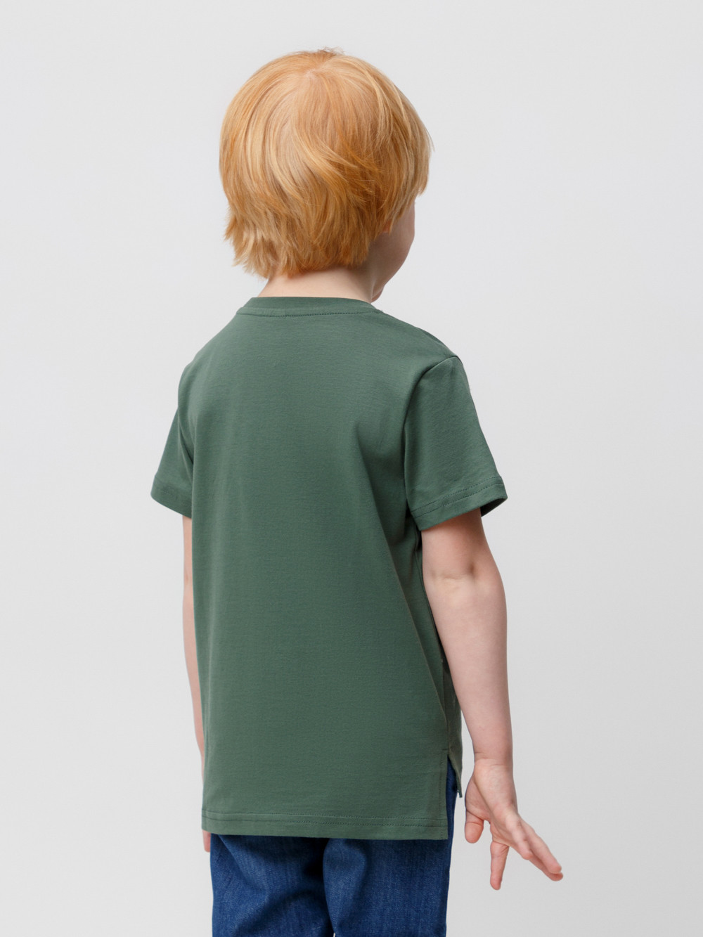 Футболка для мальчика, артикул: КР 301857, цвет: зеленый, фото 3