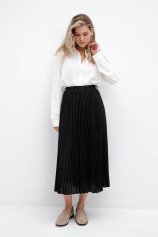 Юбки женские для мам, артикул: ЕТ 70002, цвет: черный