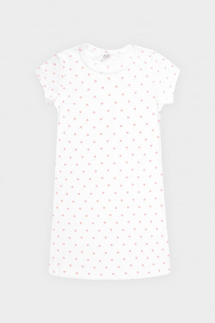 Ночная сорочка для девочки, артикул: К 1156, цвет: бежевый - 2 фото