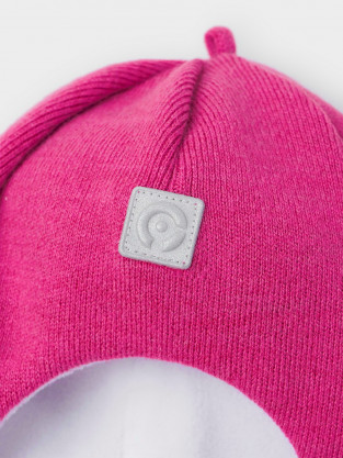 Шапка для девочки, артикул: КВ 20311/ш, цвет: красный - 2 фото