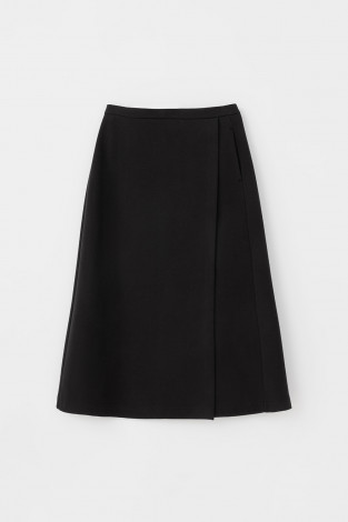 Юбки женские для мам, артикул: ЕВТ 7019, цвет: черный - 2 фото